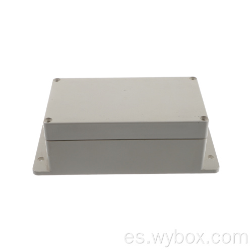 Caja de montaje en pared caja de plástico eléctrica caja con puerta caja impermeable ip65 caja de electrónica exterior de plástico